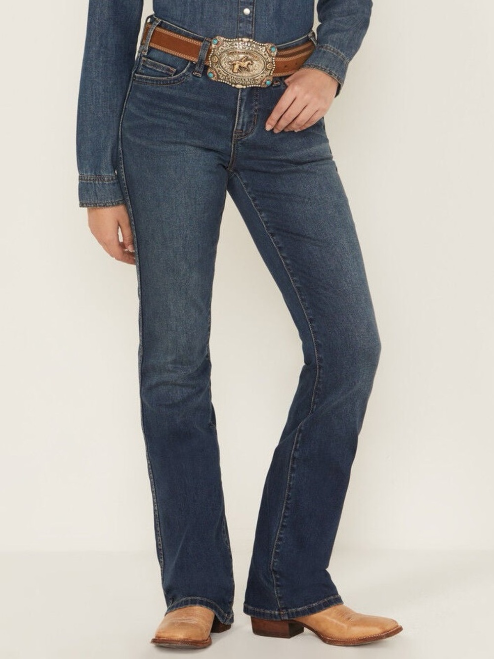 Rock & Roll Denim High Rise Boot Cut Jeans